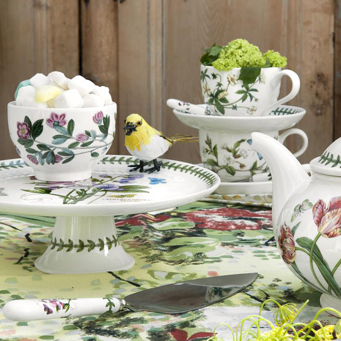 Botanic Garden Teacup and Saucer Cinqufoil 0.20L 7oz.